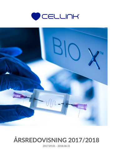 Thumbnail BICO Group Annual Report 2017-2018