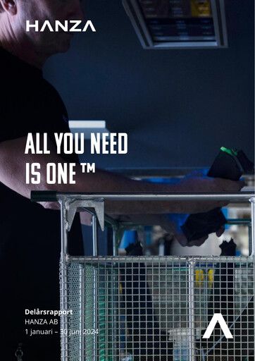 Thumbnail Hanza AB Half-year Report 2024