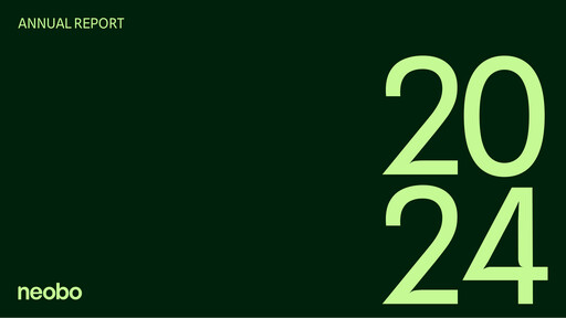 Thumbnail Neobo Fastigheter Annual Report 2024