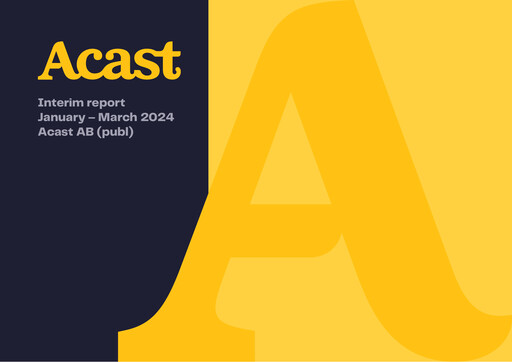 Thumbnail Acast AB Quarterly Report 2024-q1