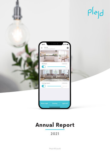 Miniature Plejd AB Rapport annuel 2021