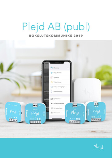 Miniature Plejd AB Bilan financier 2019