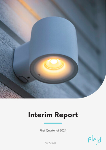 Thumbnail Plejd AB Quarterly Report 2024-q1