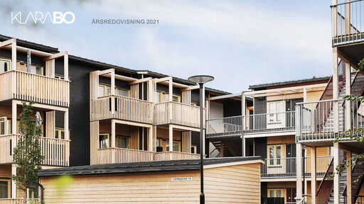 Thumbnail KlaraBo Sverige Annual Report 2021