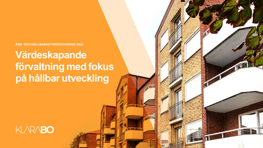 Thumbnail KlaraBo Sverige Annual Report 2023