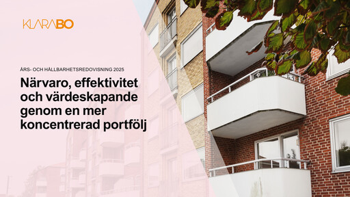 Thumbnail KlaraBo Sverige Annual Report 2025