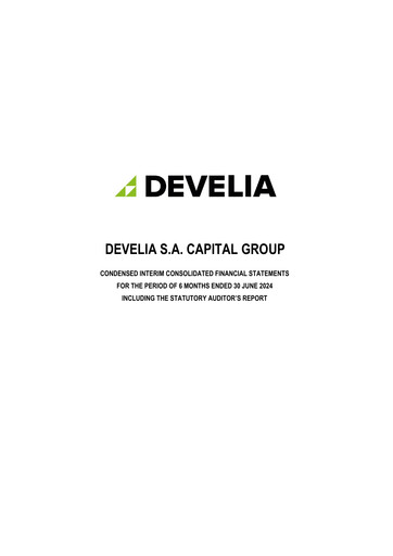 Vorschaubild Develia Halbjahresbericht 2024-h1