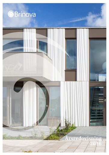 Thumbnail Brinova Fastigheter Annual Report 2016