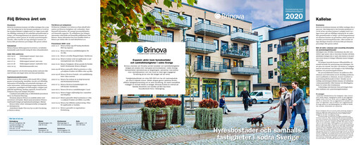 Thumbnail Brinova Fastigheter Annual Report 2020