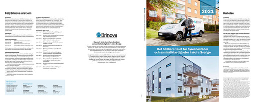 Thumbnail Brinova Fastigheter Annual Report 2021