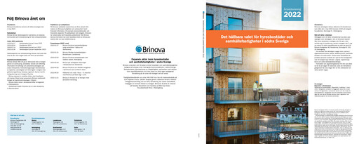 Thumbnail Brinova Fastigheter Annual Report 2022