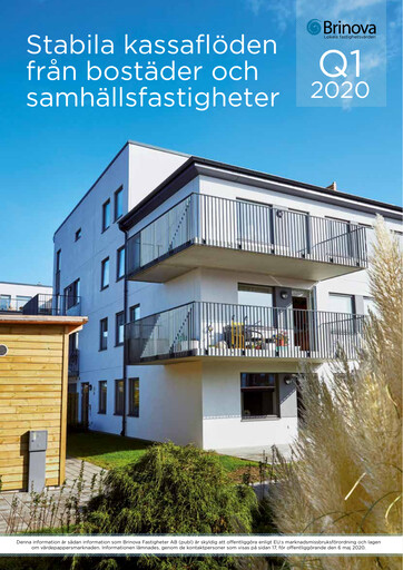 Thumbnail Brinova Fastigheter Quarterly Report 2020-q1