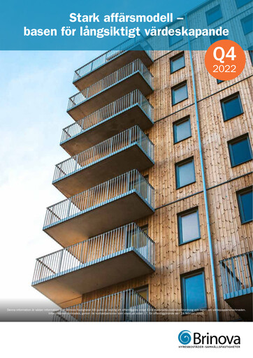 Thumbnail Brinova Fastigheter Quarterly Report 2022-q4