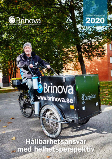 Miniature Brinova Fastigheter Rapport de durabilité 2020