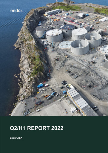 Thumbnail Endúr ASA Half-year Report 2022-h1