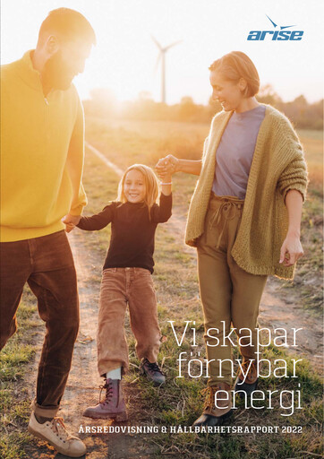 Thumbnail Arise AB Annual Report 2022