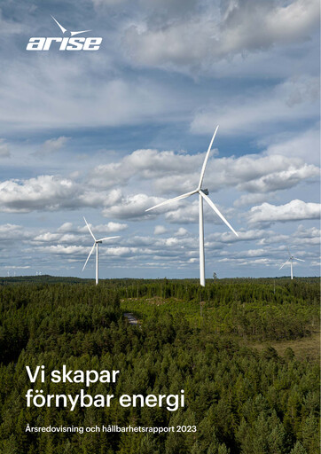 Thumbnail Arise AB Annual Report 2023