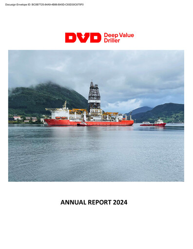Thumbnail Deep Value Driller Annual Report 2024