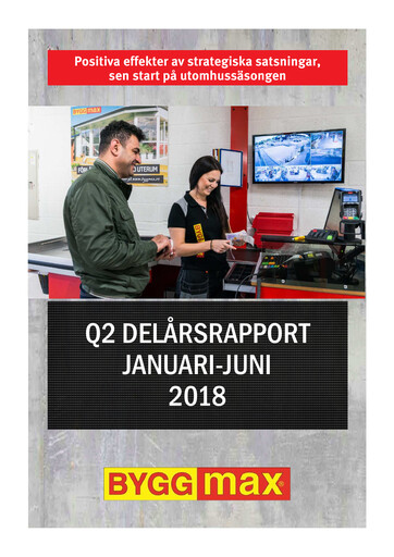 Thumbnail Byggmax Group Half-year Report 2018-h1
