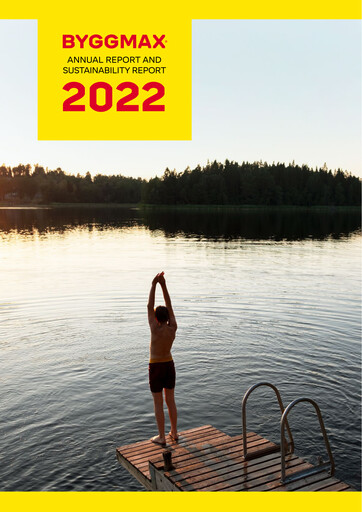 Vorschaubild Byggmax Group Nachhaltigkeitsbericht 2022