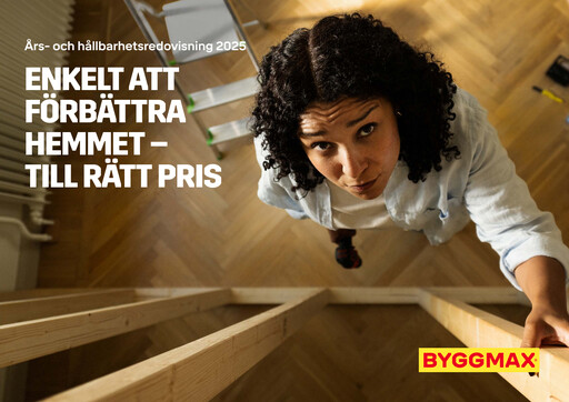 Vorschaubild Byggmax Group Nachhaltigkeitsbericht 2025