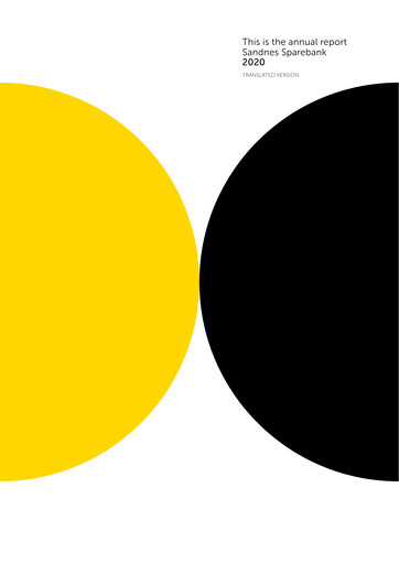 Thumbnail Sandnes Sparebank Annual Report 2020