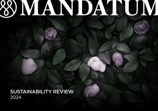 Thumbnail Mandatum Sustainability Report 2024