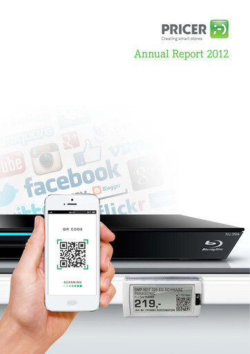 Thumbnail Pricer AB Annual Report 2012