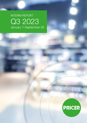 Miniature Pricer AB Rapport trimestriel 2023-q3