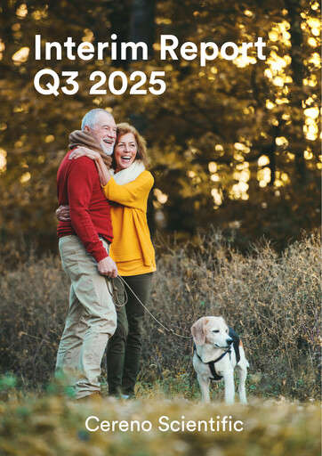 Thumbnail Cereno Scientific Quarterly Report 2025-q3
