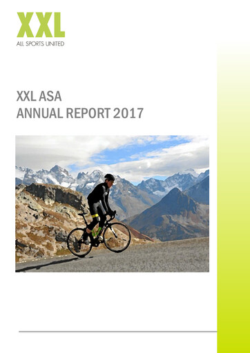 Thumbnail XXL ASA Annual Report 2017