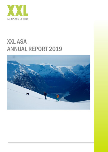 Thumbnail XXL ASA Annual Report 2019