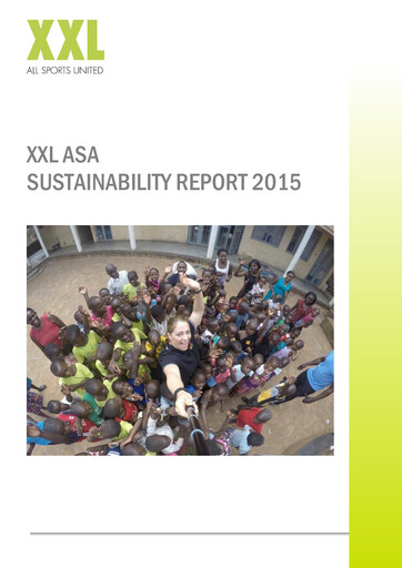 Thumbnail XXL ASA Sustainability Report 2015