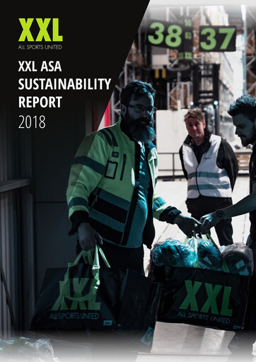 Thumbnail XXL ASA Sustainability Report 2018