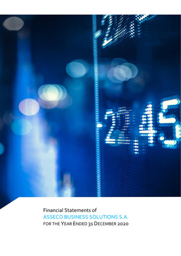 Thumbnail Asseco Business Solutions Financial Statement 2020