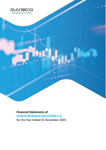 Thumbnail Asseco Business Solutions Financial Statement 2023