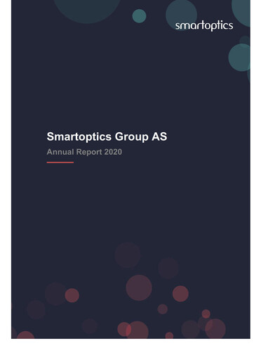 Thumbnail Smartoptics Group Annual Report 2020