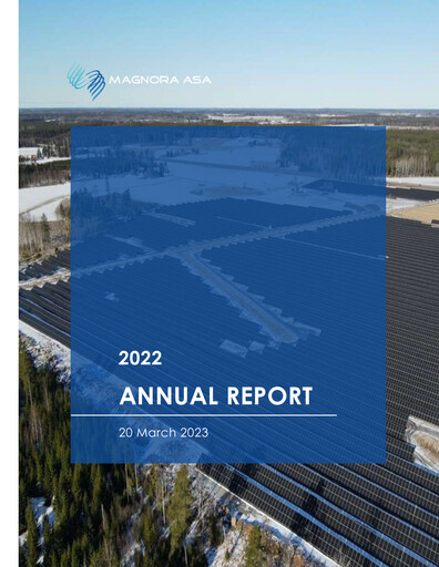 Thumbnail Magnora ASA Annual Report 2022