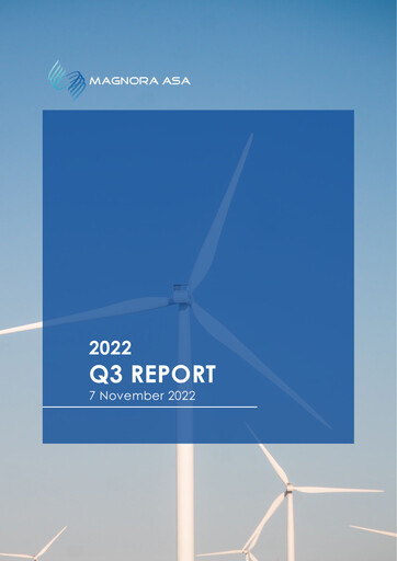 Thumbnail Magnora ASA Quarterly Report 2022-q3