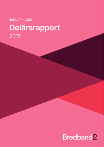 Thumbnail Bredband2 i Skandinavien AB Half-year Report 2023-h1