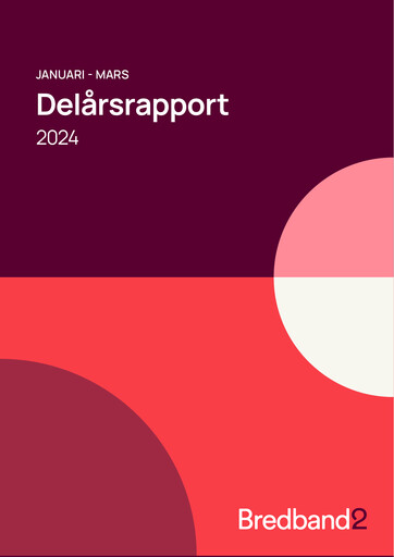 Thumbnail Bredband2 i Skandinavien AB Quarterly Report 2024-q1