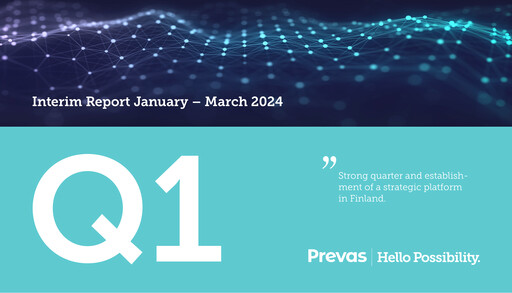 Thumbnail Prevas AB Quarterly Report 2024-q1