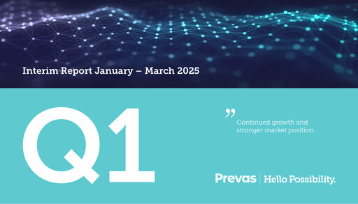 Thumbnail Prevas AB Quarterly Report 2025-q1