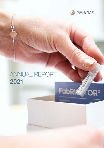 Thumbnail Genovis AB Annual Report 2021