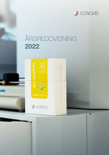 Thumbnail Genovis AB Annual Report 2022