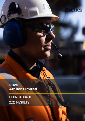 Thumbnail Archer Limited Quarterly Report 2025-q4