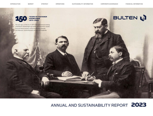 Thumbnail Bulten AB Annual Report 2023
