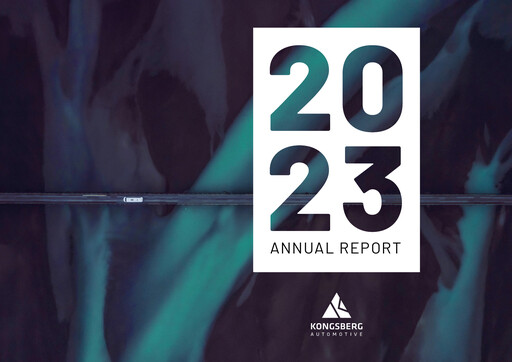 Vorschaubild Kongsberg Automotive ASA Jahresbericht 2023