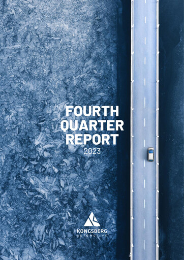 Thumbnail Kongsberg Automotive ASA Quarterly Report 2023-q4