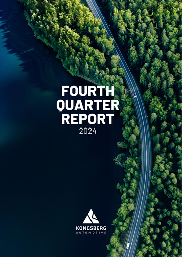 Thumbnail Kongsberg Automotive ASA Quarterly Report 2024-q4